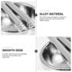 thumbnail image 2 of Kids Mini House Kitchenware Model Tableware Set for Diy Mini House Supplies Silver Alloy 4 Sets, 2 of 3