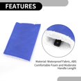 thumbnail image 6 of Unique Bargains 1pc 17x25cm Universal Car Ice Scraper Glove Insulated Warm Mitt Glove W/ Snow Frost Remover Fabric Blue, 6 of 7