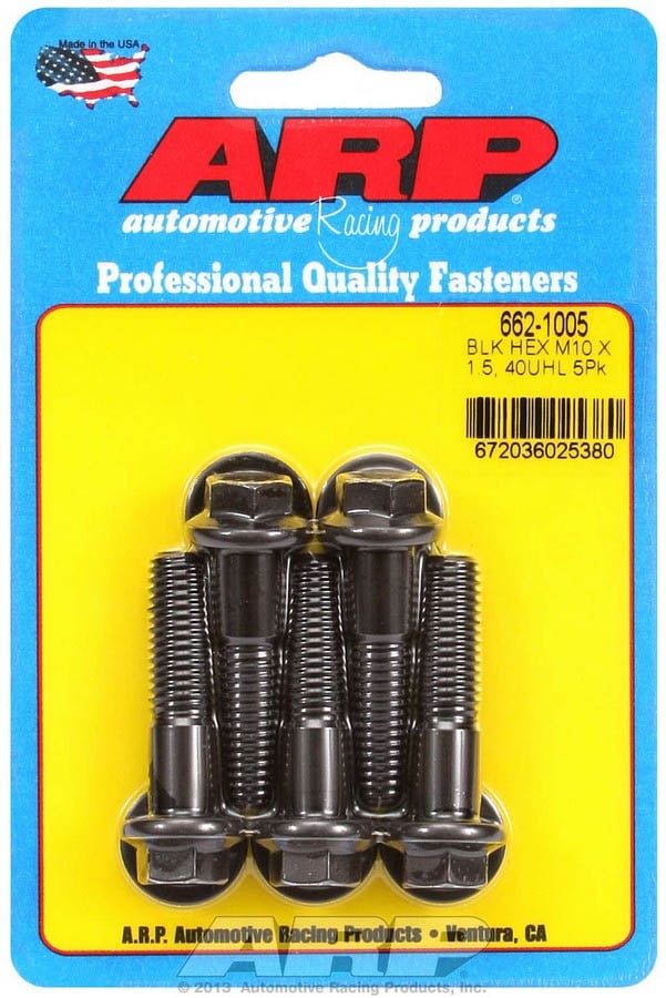 ARP 762-1004 Hex Bolt M10 x 1.50 Pack of 5