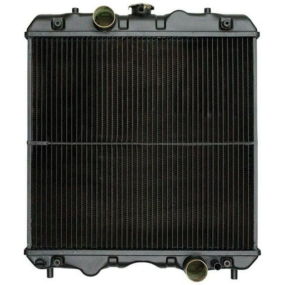 RAParts 211149 Tractor Radiator - 17 7/8 x 18 1/2 x 2 1/2 Fits Kubota