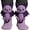 Color 5, variant on Animal Knitted Socks - Plush Crew Socks with 3D Animal Design, Cozy All-Season Gift Socks for Women & Teens
