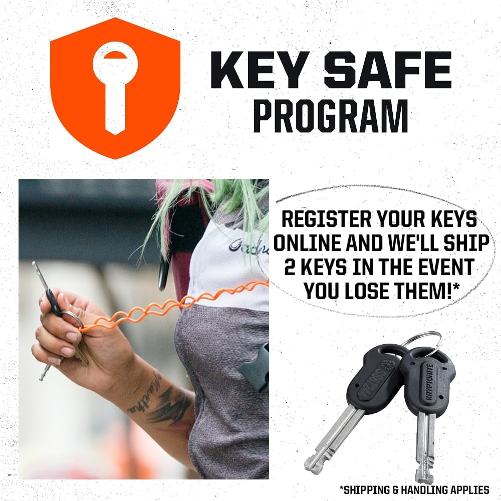 Bike Chain Lock, 2.8 Feet Long Heavy Duty Anti-Theft Bicycle Chain Lock with Keys for Bike, Motorcycle, Scooter, Bicycle, Door, Gate, Fence