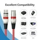 thumbnail image 1 of Cable XLR a micrófono Cable auxiliar multicolor para mezclador de audio (1 m) 6 piezas, 1 of 4
