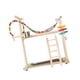 thumbnail image 5 of Parque de juegos para pájaros, soporte para ejercicios para pájaros, perchas para loros, gimnasio para pájaros, corralito con escalera, soporte de, 5 of 8