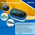 thumbnail image 5 of Med-Pat Finger Pulse Oximeter with Plethysmograph, SpO2 Sensor & Portable LED Display – Accurate Oxygen Saturation Results, 5 of 9