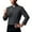 Grey, variant on Chef Jacket Mens Classic Restaurant Kitchen Work Clothes Men's Chef Cardigan Long Sleeve Kitchen Workwear Top for Casual Restaurant Scenes,White,L