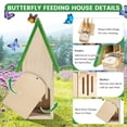 thumbnail image 4 of Butterfly Houses for The Garden, Butterfly Feeders for Outdoors Hanging, Butterfly House and Feeder for Garden Decoration, 4 of 7