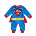 thumbnail image 1 of Baby Newborn Toddler Superhero Romper Short Long Sleeve Jumpsuit Costume zhangyuxiang LED, 1 of 2