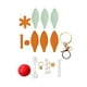 thumbnail image 1 of Kit de costura para llaveros DIY, colgante de globo aerostático, llavero de coche, colgante colorido Caqui y verde, 1 of 9