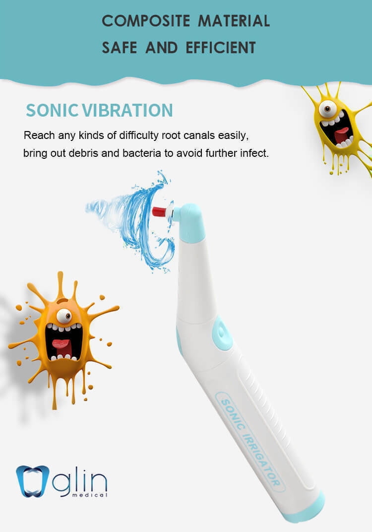 GLIN Sonic Endo Irrigator (30 Tips Free) dental Ultrasonic Endo
