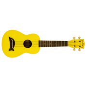 Kala Brand Music Co. Makala Dolphin, 4-String Ukulele, Right, Yellow Burst, Soprano (MK-SD/YLBURST)