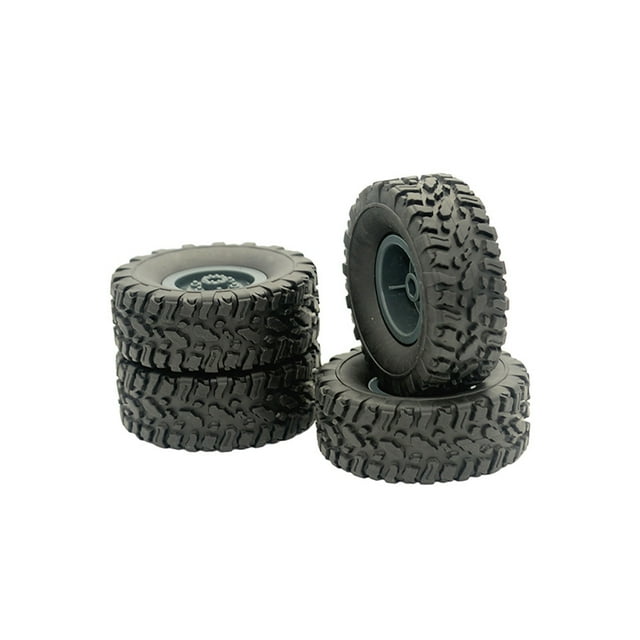 PVCS 4 Pcs Pièces de Rechange de Roues de Rail pour 1/16 WPL B14 C24 FY001 Camion Militaire Voiture RC Cadeau pour Enfants