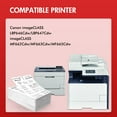 thumbnail image 7 of 075H 075 Toner Cartridge with Chip Compatible for Canon 075H 075 Toner Cartridge Set for Canon imageCLASS LBP646Cdw LBP647Cdw MF663Cdw MF665Cdw Printer (Black, Cyan, Magenta, Yellow), 7 of 7