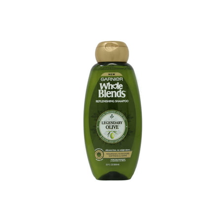 Garnier WholeBlends Replenishing Shampoo Legendary Olive, Dry Hair, 22 (Best Organic Shampoo Whole Foods)
