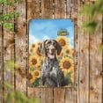 thumbnail image 2 of German Shorthaired Pointer Hello Summer Sunshine Sunflowers Spring Retro Vintage Vertical Metal Aluminum Sign GSP Lover Dog Gift Wall Art Home Decor - 00008, 2 of 5