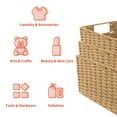 thumbnail image 5 of Chicgrowth Wicker Basket Woven Laundry Bakets For Storage Set of 3 Indoor, 5 of 6