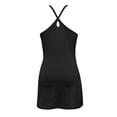 thumbnail image 4 of Women's Plus Size Romper with Shorts - Golf Athletic U Neck Sleeveless Summer Activewear Workout Tennis Dress Built in Bra, S-5XL, 4 of 6
