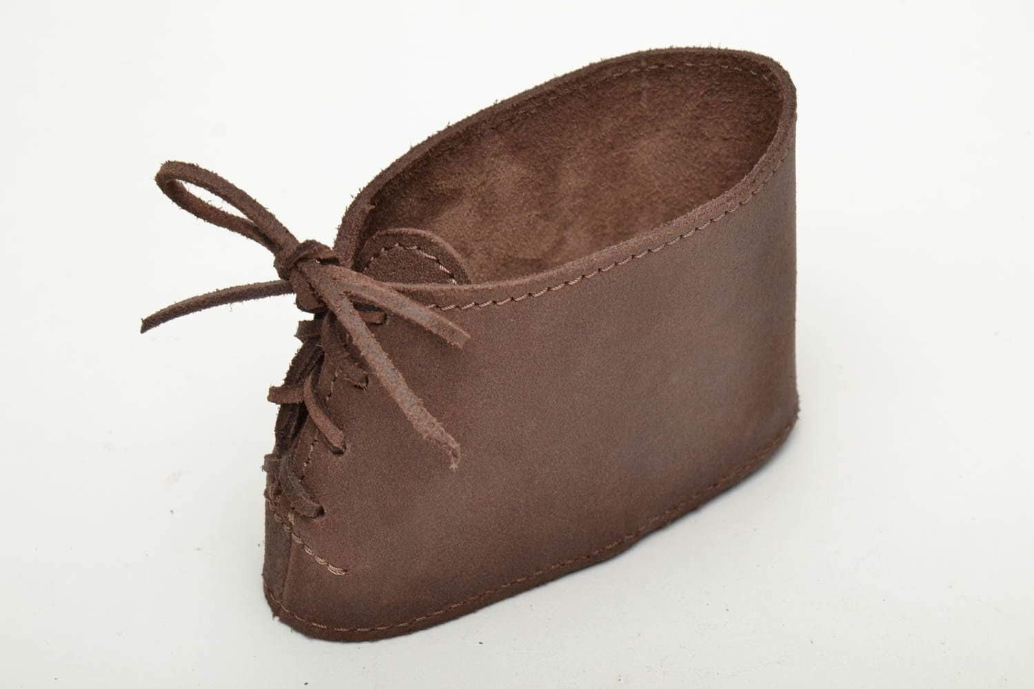 Lero Handmade Leather Recoil Pad Shooting Accessories, Gift Ideas for Men