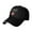 Black, variant on Stanford University Casual Sandwich Baseball Cap Adjustable For Men For Women