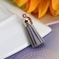 thumbnail image 5 of U8MO 4pcs 3cm Handwork Tassel Trim Craft Jewelry Making DIY Accessory Pendant-4# navy blue, 5 of 9