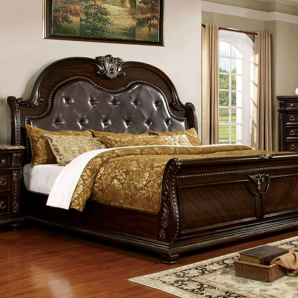 Leather Sleigh Beds