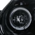 thumbnail image 6 of Spec-D Tuning LED Dual Halo Projector Smoked Lens Headlights Glossy Black Housing Compatible with 2003-2005 Dodge Neon, Left + Right Pair Headlamps Assembly, 6 of 7