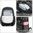 thumbnail image 4 of Moth and Sun Gothic Pattern 17" School Backpacks for Teens,Waterproof Oxford Fabric,S-Shape Padded Straps for School,Travel,Hiking,Camping, 4 of 6