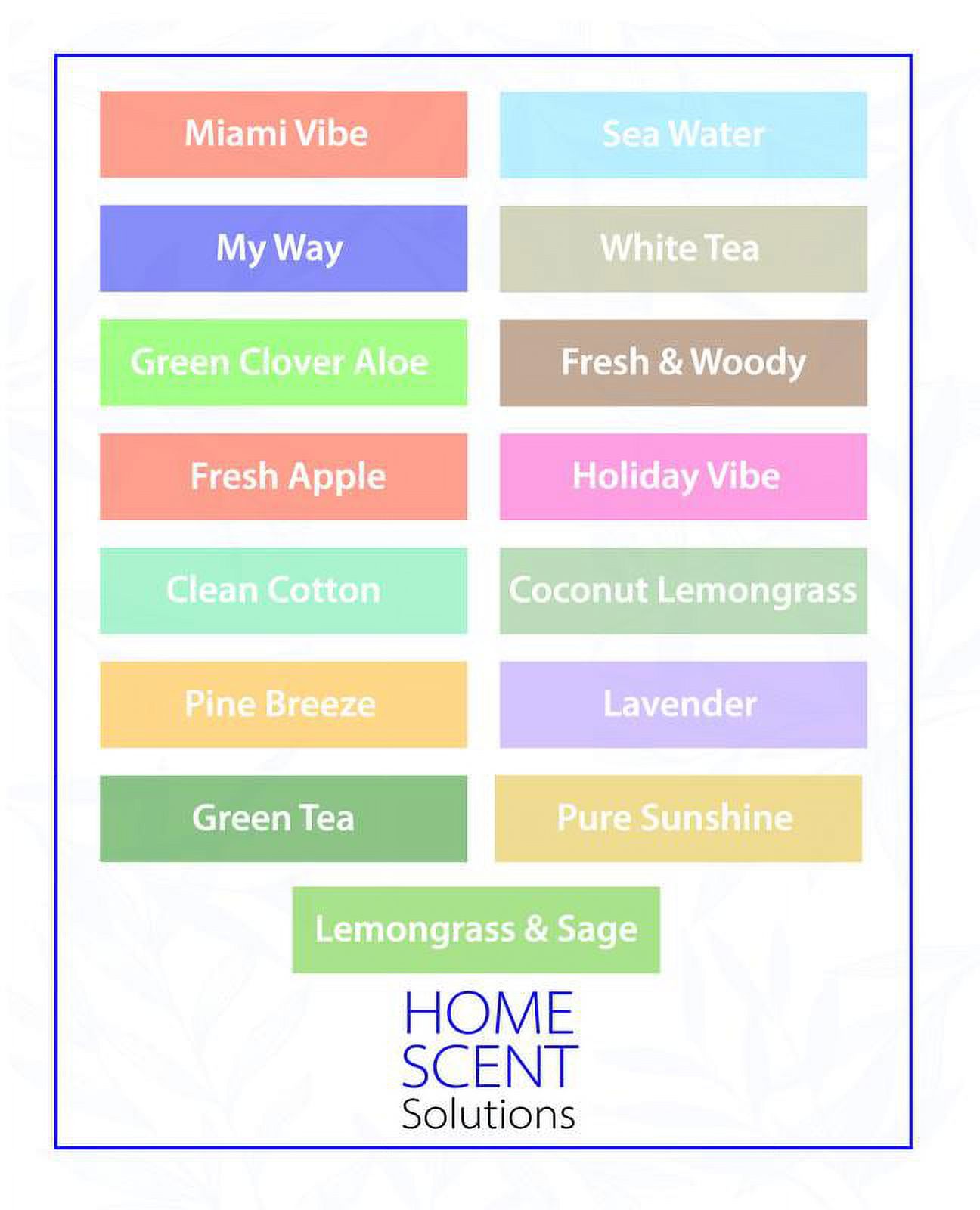 Miami Vibe Fragrance Essential Oil Based Diffuser Refill 100ml