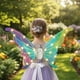 thumbnail image 4 of Disfraz Hada Alas De Mariposa Brillante Eléctrica Movimiento Arcoiris Unitalla, 4 of 8