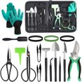 thumbnail image 1 of Kit de bonsái 22 piezas, kit de herramientas de jardín, kit de principiantes de jardinería de bonsái, recortadora, bolsa de almacenamiento, pala de jardinería Shuxiu Wang 9024719155845, 1 of 5