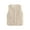 Beige, variant on Women Fleece Vest Oversized Sleeveless Sherpa Jacket Warm Vest(Coffee,M)