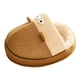 thumbnail image 5 of Cama cueva para gatos, cama para gatos con forma de pantuflas, suministros para mascotas, tienda de campaña suave y cálida para gatos, nido , MarrÓn, Marrón, 5 of 9