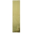 thumbnail image 3 of Push Plate, 3-1/2" x 15", Satin Stainless Steel by Stone Harbor Hardware, 3 of 4