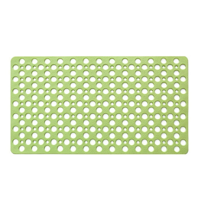 Alfombrilla antideslizante para bañera Zulema 30 x 17 pulgadas Verde