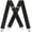 -, variant on Mens Braces for Trousers, Adjustable Suspenders with 4 Strong Clips, Elastic X Shape Trouser Braces for Work Heavy Duty, No-Slip Back Suspenders for Casual & Formal Trousers
