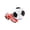 Red, variant on Soccer Jersey Balloons Self-sealing Reusable Aluminum Foil Red White Plaid 50pcs Soccer Party Decorations Birthday Sports Theme Party Supplies