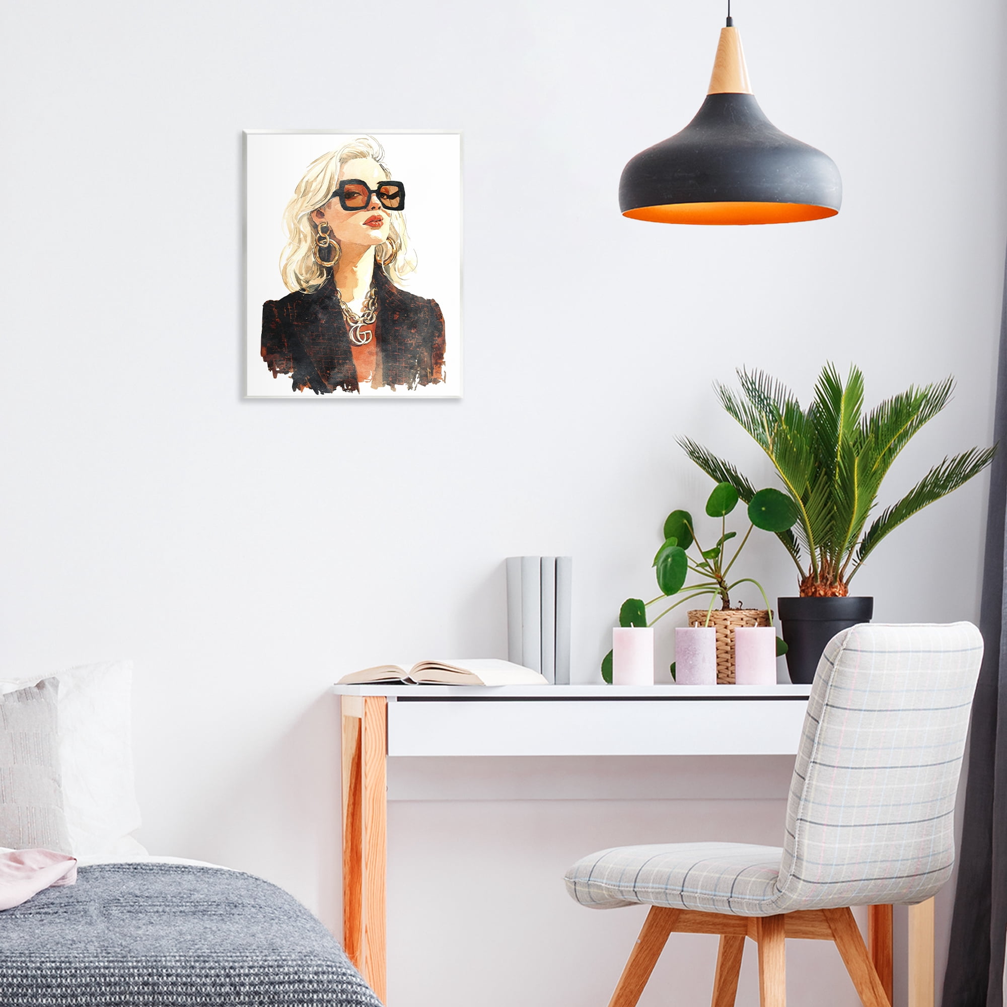 Stupell Industries Luxurious Gilded Gaze Wall Plaque Art, design by Svetlana Aleynikova