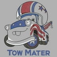 thumbnail image 2 of Boy's Cars Tow Mater American Helmet  Graphic Tee Athletic Heather Medium, 2 of 5