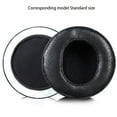 thumbnail image 3 of Ear Pads Pillow Cover Black 1Pair Memory Foam Black Replacement for LCD4 Pillow Comfortable to Wear, 3 of 8