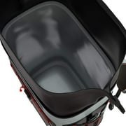 ENGEL 25 Qt Insulated Backpack Cooler BP25 - 24 Cans, Dark Gray/Orange