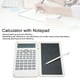 thumbnail image 3 of Calculadora científica con bloc de notas, Calculadora de Pantalla Grande de 12 Dígitos y 2 Línas con Tableta de Escritura de 6 Pulgadas, Calculadora de Escritorio Portátil, 3 of 7