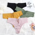 thumbnail image 2 of TrowBridge-bragas deportivas sexys para mujer, ropa interior hueca a la moda, tangas calientes, lencería acogedora, calzoncillos transpirables, 2 of 3