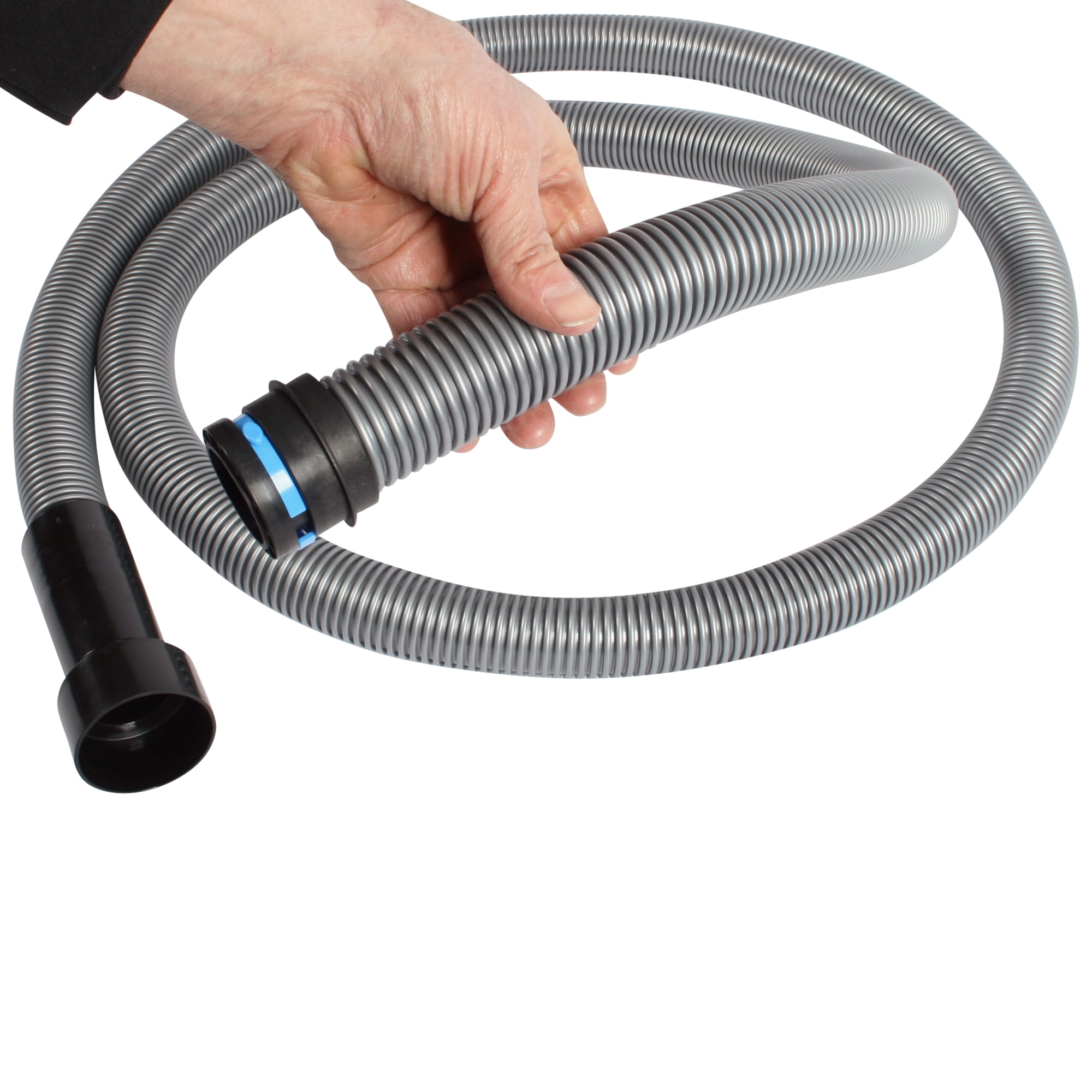 Cen-Tec Systems 96524 Quick Click Dust Separator and 16 Ft. Hose for Home and Shop Vacuums with Expanded Multi-Brand Power Tool Adapter Set, Black