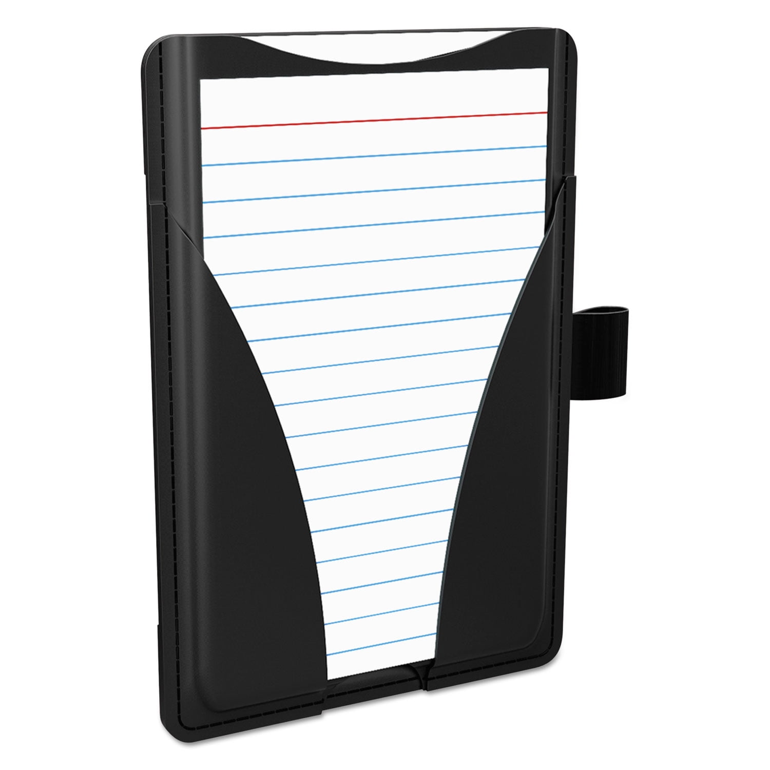 Oxford At Hand Note Card Case 25 Capacity 3 3/4d x 5 1/2w Black 63519