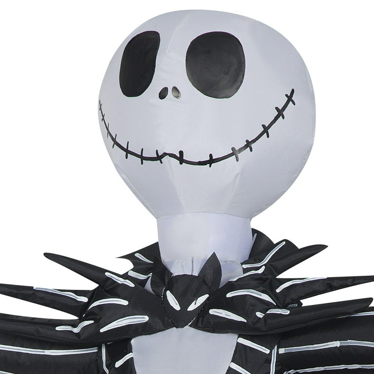 Nightmare sold Before Christmasn7 ft Jack Skellington & Sally Lighted Yard Airblown