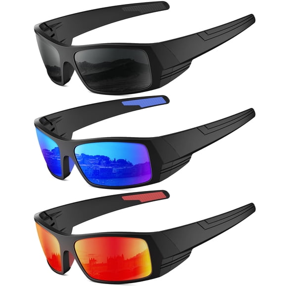 Gafas de Sol Deportivas QALLY para Hombre Polarizadas con Protección UV400