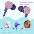 thumbnail image 2 of Donut Earbuds for Kids, Cute Earbud & in-Ear Headphones Wired Gift for School Girls and Boys with Microphone and Lovely Earphones Storage Case, 2 of 10