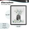 thumbnail image 4 of Stupell Industries French Country Soap Jar & Eucalyptus Black Framed Print Under Glass, 13 x 16, by Lettered and Lined, 4 of 8