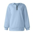 Women's Long Sleeve Sweatshirt Fleece Oversized Pullover Tops for