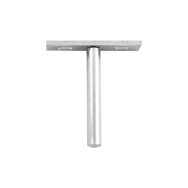 Moyic 4 Uds. Soporte de estante ciego para el hogar y la Oficina, estante de armario de pared, soporte de Metal con tornillos de instalación Aromaterapia y Aceites Esenciales Moyic HA000876-00
